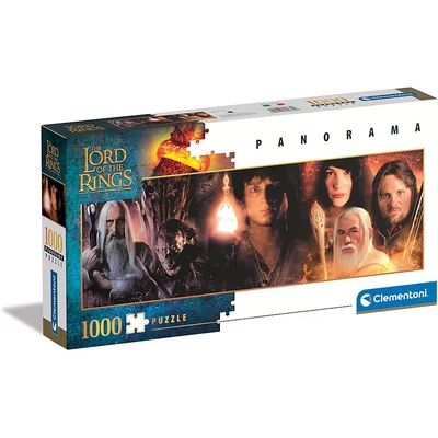 Clementoni 39739 - Panoráma puzzle - A Gyűrűk Ura - 1000 db-os puzzle