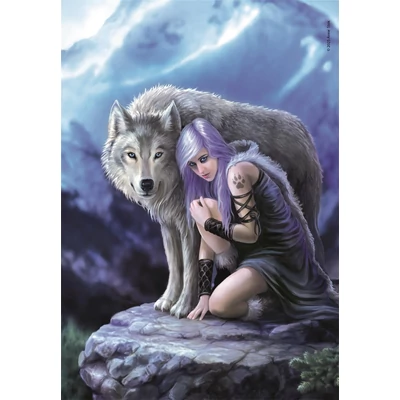 Clementoni 39958 - Anne Stokes Protector - 1000 db-os Compact puzzle