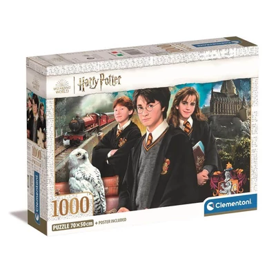 Clementoni 39862 - Harry Potter - 1000 db-os Compact puzzle 