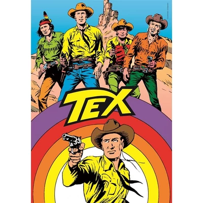 Clementoni 39841 - High Quality Collection - Tex - 1000 db-os Compact puzzle