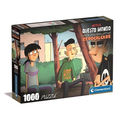 Clementoni 39796 - High Quality Collection - Zerocalcer - A padon - 1000 db-os Compact puzzle