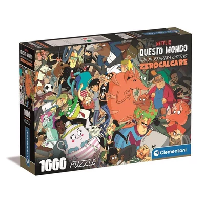 Clementoni 39797 - High Quality Collection - Zerocalcer - Kollázs - 1000 db-os Compact puzzle