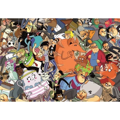 Clementoni 39797 - High Quality Collection - Zerocalcer - Kollázs - 1000 db-os Compact puzzle