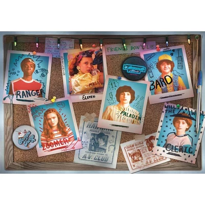 Clementoni 39860 - Stranger Things - 1000 db-os Compact puzzle