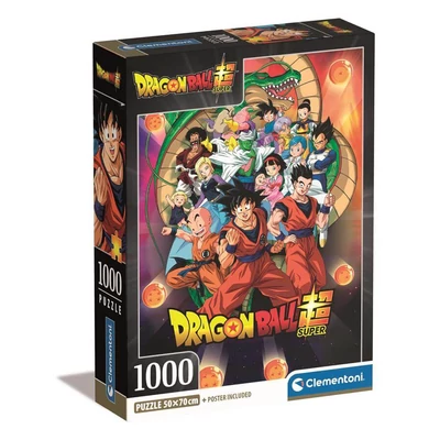 Clementoni 39919 - Dragon Ball Super - 1000 db-os Compact puzzle