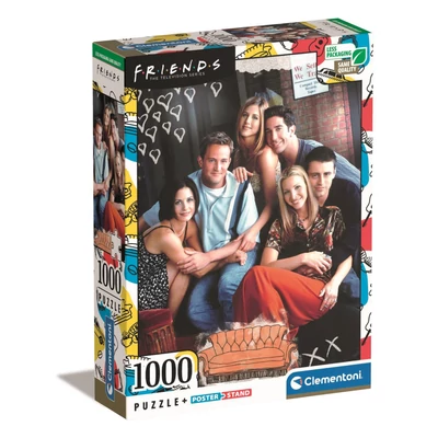 Clementoni 39711 - Jóbarátok - 1000 db-os Compact puzzle