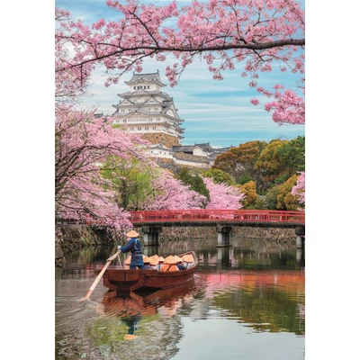 Clementoni 39982 - High Quality Collection - Himeji Castle in Spring - 1000 db-os Compact puzzle