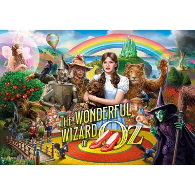 Clementoni 39746 - High Quality Collection - Óz, a nagy varázsló - 1000 db-os puzzle