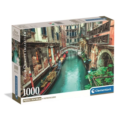 Clementoni 39945 - High Quality Collection - Venice Canal - 1000 db-os Compact puzzle