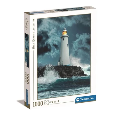 Clementoni 39828 - High Quality Collection - Világitótorony a vihar közepén - 1000 db-os puzzle