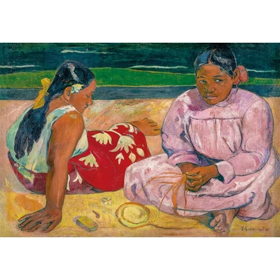 Clementoni 39762 - Museum Collection - Gauguin - Tahiti nők a tengerparton - 1000 db-os puzzle