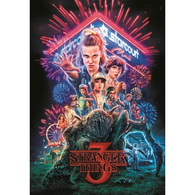 Clementoni 39979 - Stranger Things 3 - 1000 db-os Compact puzzle