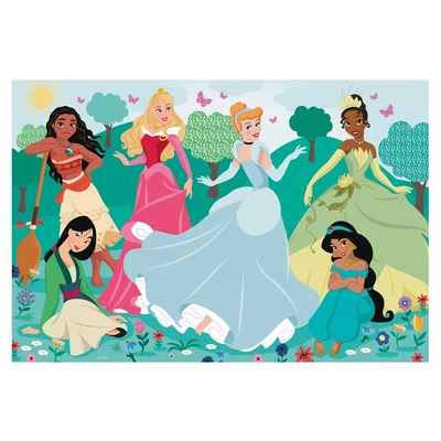 Clementoni 23767 - Disney Hercegnők - 104 db-os Maxi puzzle