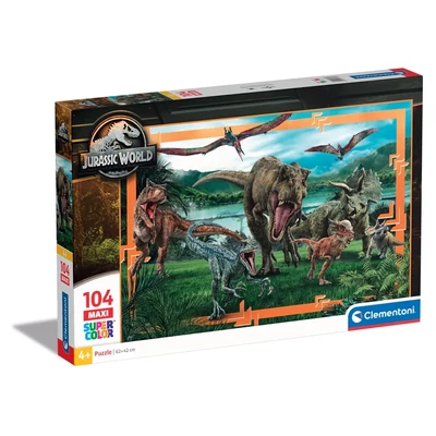 Clementoni 23770 - Jurassic World - 104 db-os Maxi puzzle