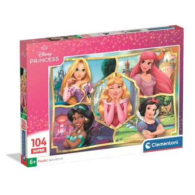Clementoni 25056 - Disney Hercegnők - 104 db-os puzzle