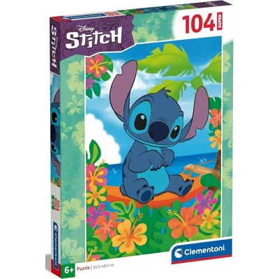 Clementoni 27572 - Stitch 2 - 104 db-os Szuper színes puzzle