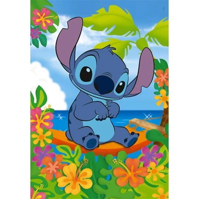 Clementoni 27572 - Stitch 2 - 104 db-os Szuper színes puzzle