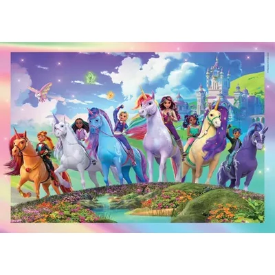 Clementoni 25091 - Unicorn Academy 1 - 104 db-os puzzle
