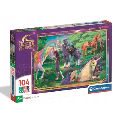 Clementoni 25093 - Unicorn Academy 2 - 104 db-os puzzle
