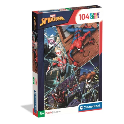 Clementoni 25043 - Pókember - 104 db-os  Szuper színes puzzle