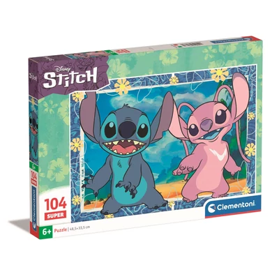 Clementoni 27573 - Sitich - 104 db-os  Szuper színes puzzle