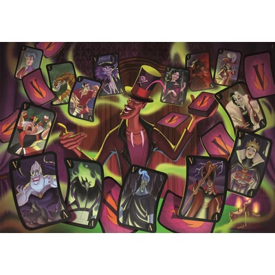 Clementoni 31744 - Disney Collection - Villains - 1500 db-os Compact puzzle