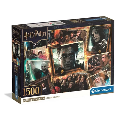 Clementoni 31736 - High Quality Collection - Harry Potter - 1500 db-os Compact puzzle