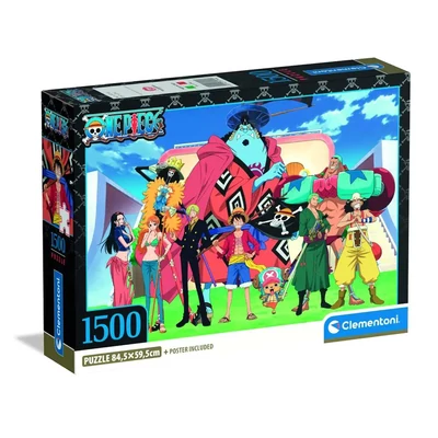 Clementoni 1500 db-os Compact puzzle - High Quality Collection - One Piece (31746)