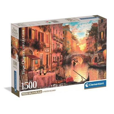 Clementoni 31743 - High Quality Collection - Venezia - 1500 db-os Compact puzzle