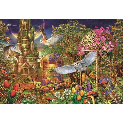 Clementoni 31741 - High Quality Collection - Woodland Fantasy Garden - 1500 db-os Compact puzzle