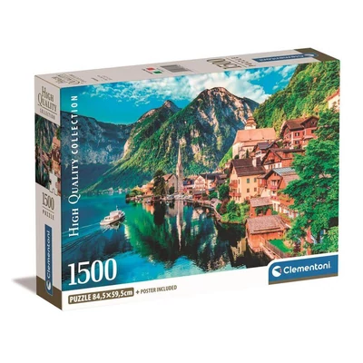 Clementoni 31714 - High Quality Collection - Hallstatt - 1500 db-os Compact puzzle