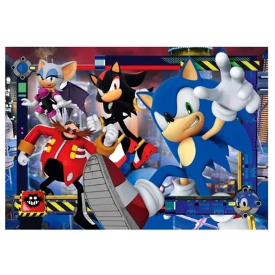 Clementoni 29797 - Sonic 2 - 180 db-os puzzle