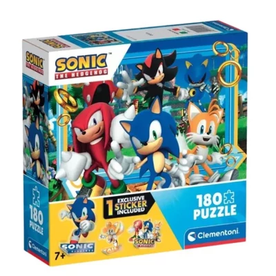 Clementoni 29799 - Sonic 4 - 180 db-os puzzle