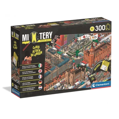 Clementoni 300 db-os puzzle - Mixtery - Hacking Attack Londonban