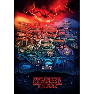 Clementoni 21730 - Stranger Things - 300 db-os puzzle