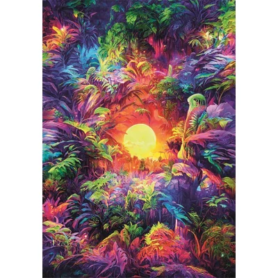 Clementoni 35530 - ColorBoom Collection - Pszichedelikus jungle - 500 db-os Compact puzzle