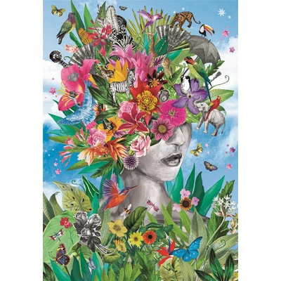 Clementoni 35600 - High Quality Collection - Head In The Jungle - 500 db-os Compact puzzle