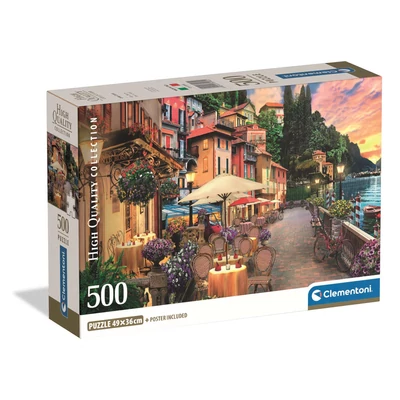 Clementoni 35582 - High Quality Collection - Lake Como - 500 db-os Compact puzzle