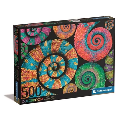 Clementoni 35519 - ColorBoom Collection - Színes kaméleonok- 500 db-os puzzle