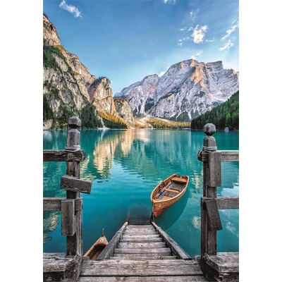 Clementoni 35538 - High Quality Collection - Braies-i tó - 500 db-os Compact puzzle
