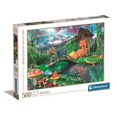 Clementoni 35522 - High Quality Collection - A régi cipős házikó - 500 db-os puzzle