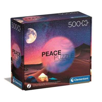 Clementoni 35527 - Peace Puzzle - Starry Night Dream - 500 db-os puzzle