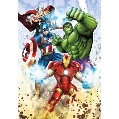 Clementoni 26193 - Avengers - Bosszúállók - 60 db-os Szuper Színes puzzle