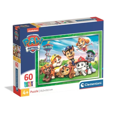 Clementoni 26071 - Mancs őrjárat - 60 db-os  Szuper színes puzzle