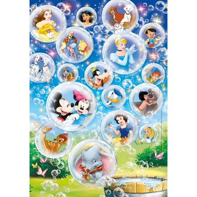 Clementoni 26049 - Disney karakterek - 60 db-os Szuper színes puzzle