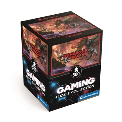 Clementoni 35561 Cube - Dungeon and Dragons - A sárkány csata - 500 db-os puzzle