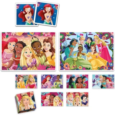 Clementoni 18297 - Disney hercegnők - Edukit 4 az 1-ben játékgyűjtemény