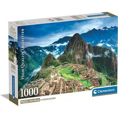 Clementoni 39770 - Machu Picchu - 1000 db-os Compact puzzle