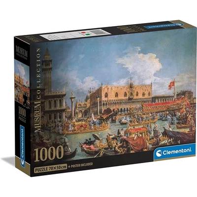 Clementoni 39792 - Museum Collection - Canaletto - 1000 db-os Compact puzzle