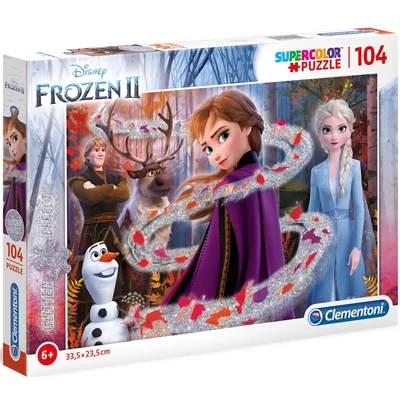Clementoni 20162 - Jégvarázs 2 - 104 db-os Csillámos puzzle